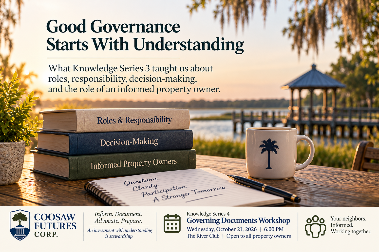 Good Governance Starts With Understanding